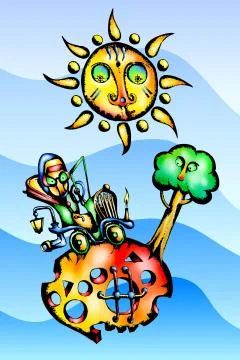 Fable fun Stock Illustration