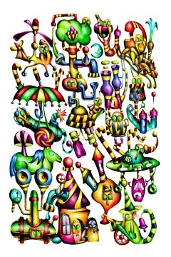 Fable fun illustration Stock Illustration