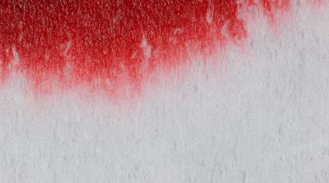 Fabric absorbs Ink paint Stock Footage 11247885