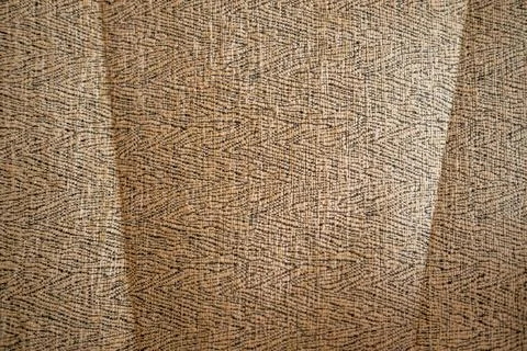 Fabric abstract pattern textured background, woven textile showing natural Stockfoto's