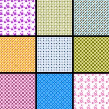 Fabric background Stock Illustration