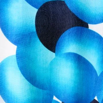 Fabric of balloon for background Stock Photos