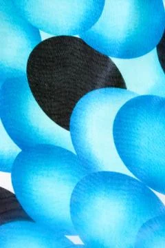 Fabric of balloon for background Stock Photos