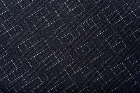 Fabric blue.Checkered fabric. Checkered pattern on fabric of different colors Stock Photos