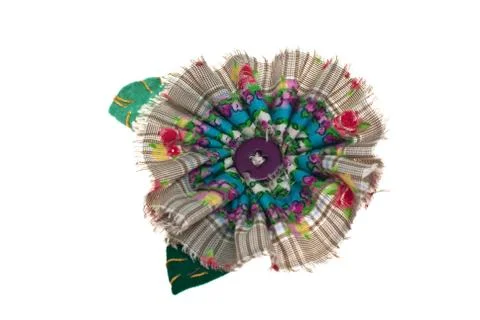 Fabric bow. Stock Photos