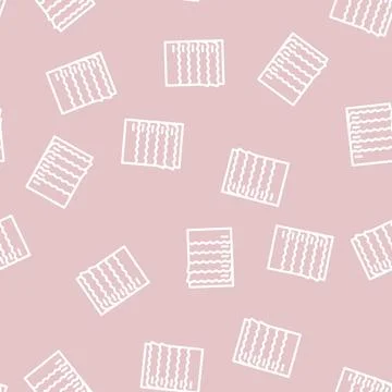 Fabric catalog sewing line vector seamless pattern イラスト素材