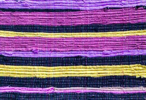 Fabric colourful pattern Stock Photos