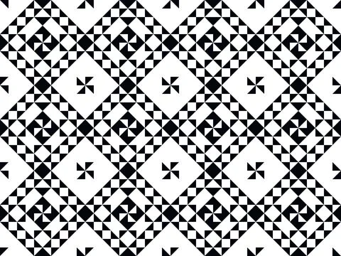 Fabric ethnic pattern, silk weaving colorful pattern, fabric native seamles.. Illustration
