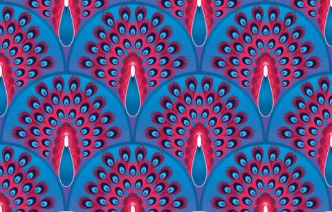 Fabric geometric ethnic pattern. Stock-Illustration