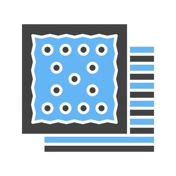 Fabric Icon Image. Illustrazione stock