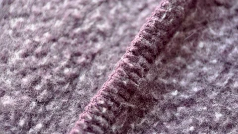 Fabric Joint Wavy Polyester Texture Stock Footage 234438035