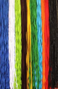Fabric lanyards Stock Photos