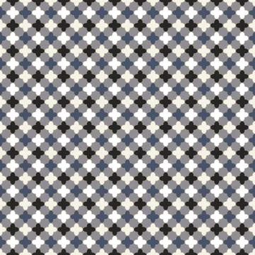 Fabric ornamental pattern - seamless. 库存插图