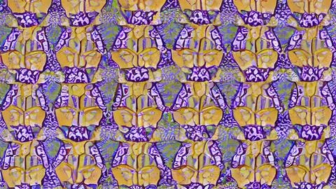 Fabric pattern and fabric stripe Stock Illustration