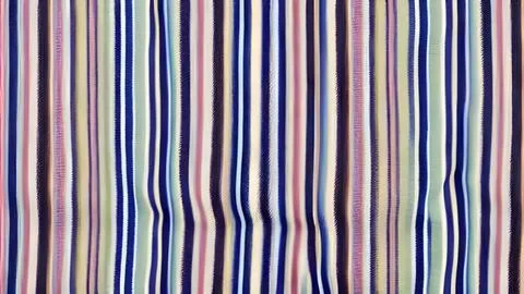 Fabric pattern and fabric stripe Stock Illustration