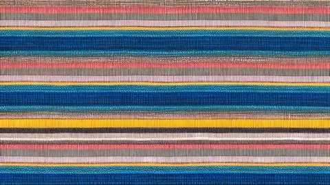 Fabric pattern and fabric stripe Stock Illustration