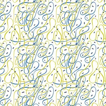 Fabric Pattern and Modern Stripe for Art Work Stock Illustration