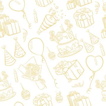 Fabric Pattern and Modern Stripe for Art Work Stock Illustration