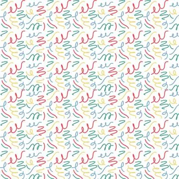 Fabric Pattern and Modern Stripe for Art Work Stock Illustration