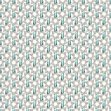 Fabric Pattern and Modern Stripe for Art Work Stock Illustration