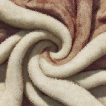 Fabric pattern creates a swirl design with curved lines and soft textures i.. Stock Illustration