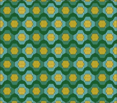Fabric pattern Stock Illustration