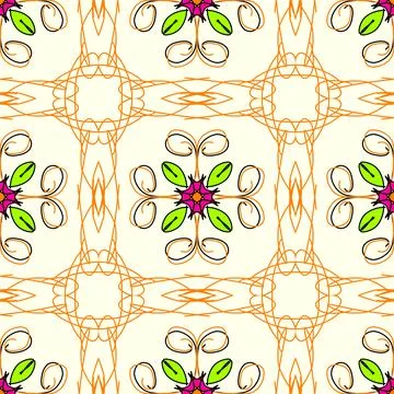 Fabric pattern Illustrazione stock