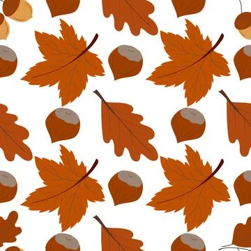Fabric pattern. Natural style, suitable for various prints, scarves, clothi.. Stock Illustration