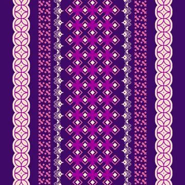 Fabric pattern texture batik indonesia fashion Stock Illustration