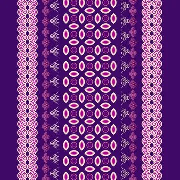 Fabric pattern texture batik indonesia design Stock Illustration
