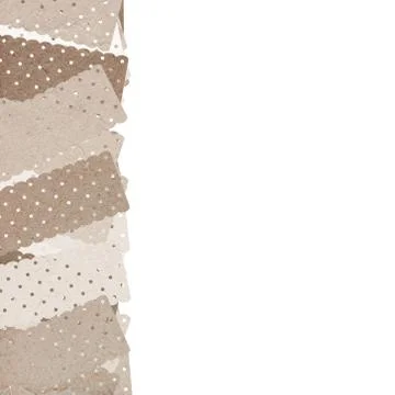 Fabric pattern on white background Stock-Illustration