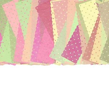 Fabric pattern on white background Stock-Illustration