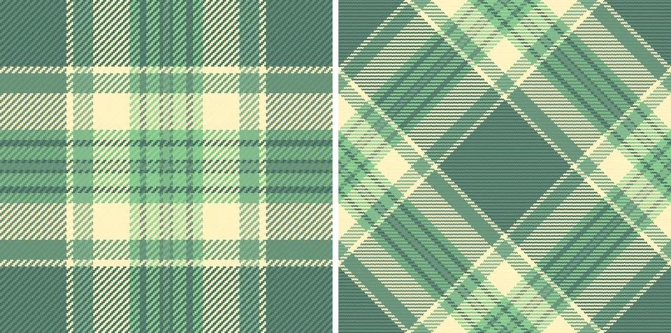 Fabric plaid background of pattern tartan seamless with a check textile vec.. Stockillustratie