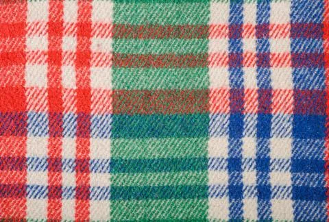 Fabric plaid texture Stock Photos