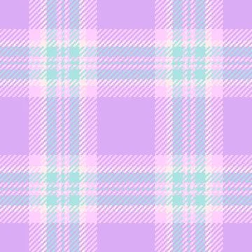 Fabric plaid texture of vector background pattern with a seamless textile t.. Stockillustratie