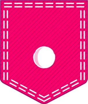Fabric Pocket Stock Illustration