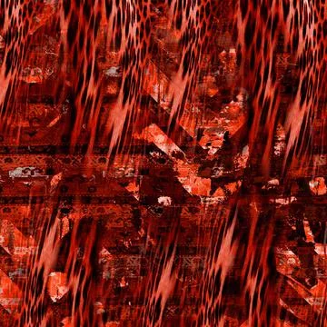 Fabric print patterns for textile Stock Illustration