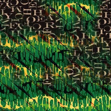 Fabric print patterns for textile Stock Illustration