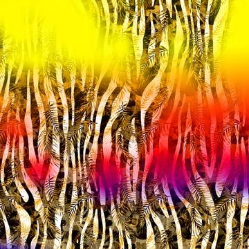 Fabric print patterns for textile Stock Illustration