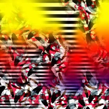 Fabric print patterns for textile 스톡 일러스트