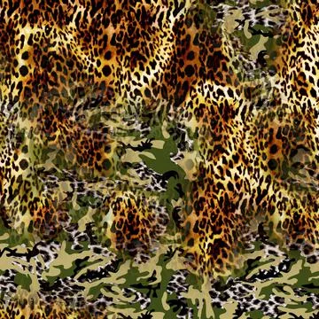 Fabric print patterns for textile Stock Illustration