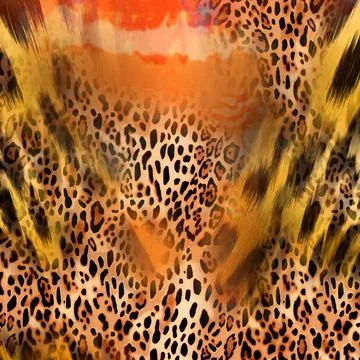 Fabric print patterns for textile Illustrazione stock