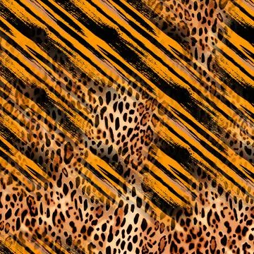 Fabric print patterns for textile Stock Illustration