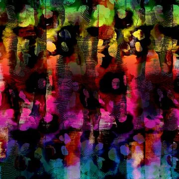 Fabric print patterns for textile Stock Illustration