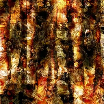 Fabric print patterns for textile Illustrazione stock