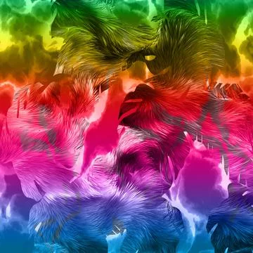 Fabric print patterns for textile Illustrazione stock