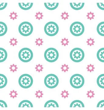 Fabric Print Texture Stock Illustration