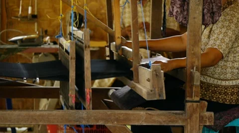 Fabric production 1 Stock Footage 7729206