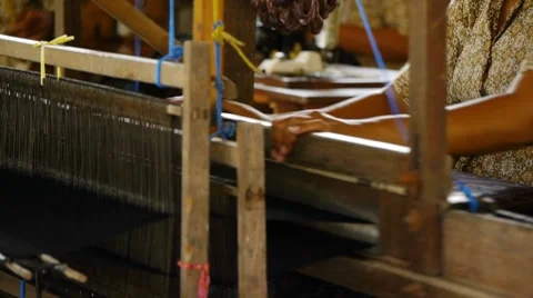 Fabric production 3 Video stock 7729211