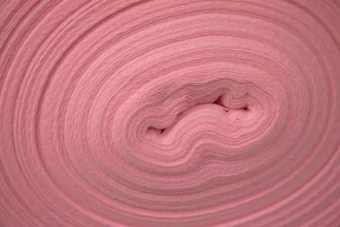 Fabric rolls Closeup focus pattern texture background Foto stock